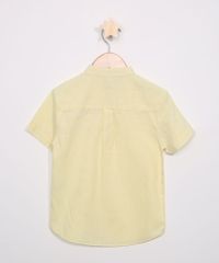 Bata-Infantil-com-Bolsos-e-Botoes-Manga-Curta-Gola-Padre-Amarelo-Claro-9954405-Amarelo_Claro_2
