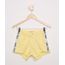 Short-de-Sarja-Juvenil-com-Faixa-Lateral--Girl-Pwr--Amarelo-9966125-Amarelo_1