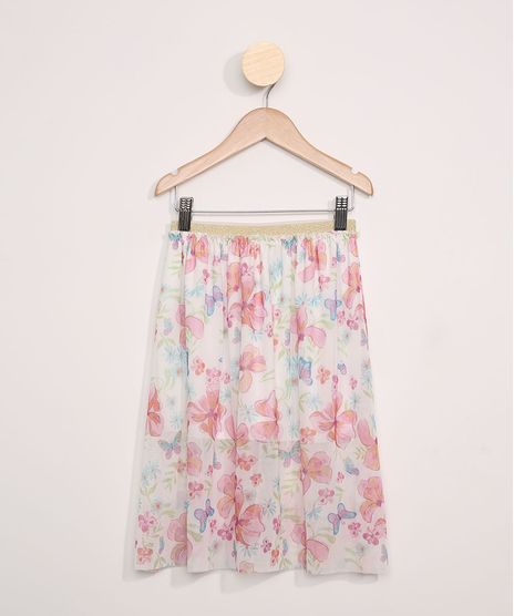 Saia-de-Tule-Infantil-Estampada-Floral-com-Lurex-Off-White-9982484-Off_White_1