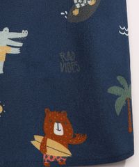 Camisa-Infantil-Estampada-de-Animais-Manga-Curta-Azul-Marinho-9966383-Azul_Marinho_4