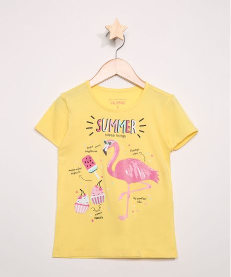Blusa-Infantil--Summer--Manga-Curta-Amarela-9973848-Amarelo_1