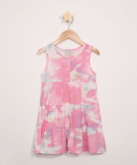 Vestido-Infantil-Estampado-Tie-Dye-com-Recortes-Sem-Manga-Rosa-9974970-Rosa_1 Vestido-Infantil-Estampado-Tie-Dye-com-Recortes-Sem-Manga-Rosa-9974970-Rosa_1