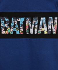 Camiseta-Infantil-Batman-Quadrinhos-com-Recorte-Manga-Curta-Azul-9968323-Azul_2