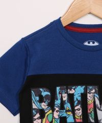 Camiseta-Infantil-Batman-Quadrinhos-com-Recorte-Manga-Curta-Azul-9968323-Azul_4