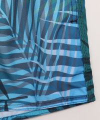 Bermuda-Surf-Infantil-Estampada-de-Folhagem-com-Cordao-e-Bolsos-Azul-9962782-Azul_4