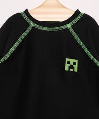 Camiseta-de-Praia-Infantil-Minecraft-Manga-Longa-com-Protecao-UV50--Preta-9966220-Preto_3