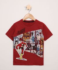 Camiseta-Infantil-Capitao-America-Manga-Curta-Vermelho-9970627-Vermelho_1