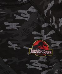 Camiseta-de-Praia-Jurassic-Park-Estampada-Camuflada-Manga-Longa-com-Protecao-UV50--Preta-9966209-Preto_2