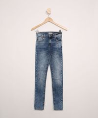 Calca-Jeans-Juvenil-Skinny-Marmorizada-com-Rasgo-no-Joelho-Azul-Medio-9966610-Azul_Medio_1