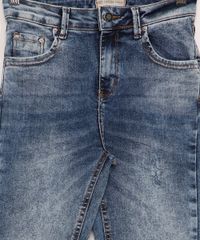 Calca-Jeans-Juvenil-Skinny-Marmorizada-com-Rasgo-no-Joelho-Azul-Medio-9966610-Azul_Medio_5