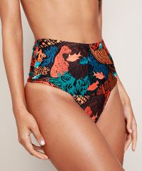 Biquini-Calcinha-Hot-Pant-Estampado-Peixes-Protecao-UV50--Multicor-9966560-Multicor_1