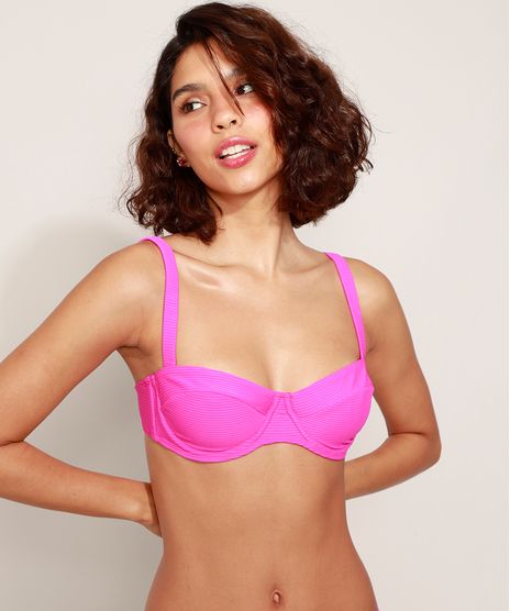 Biquini-Top-Meia-Taca-Canelado-com-Aro-Sem-Bojo-Protecao-UV50--Rosa-9966528-Rosa_1