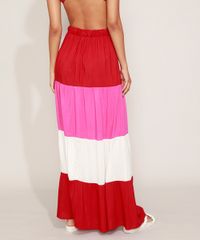 Saia-Feminina-Longa-com-Recortes-Vermelha-9973740-Vermelho_2