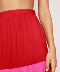 Saia-Feminina-Longa-com-Recortes-Vermelha-9973740-Vermelho_4