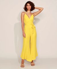 Macacao-Feminino-Pantacourt-com-Faixa-Decote-V-Alca-Fina-Amarelo-9970695-Amarelo_3