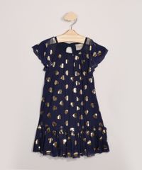 Vestido-de-Tule-Infantil-Estampado-de-Coracoes-Metalizado-Manga-Curta-Azul-Marinho-9967897-Azul_Marinho_1
