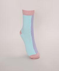 Meia-Feminina-Cano-Alto-Color-Block-Multicor-9971631-Multicor_1