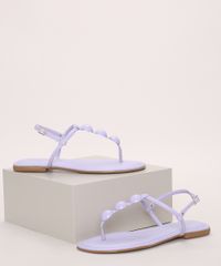 Rasteirinha-Feminina-Oneself-com-Esferas-Lilas-9974872-Lilas_1