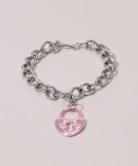 Pulseira-Feminina-com-Cadeado-Coracao-Prateada-9976376-Prateada_2