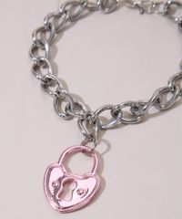 Pulseira-Feminina-com-Cadeado-Coracao-Prateada-9976376-Prateada_3