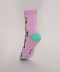 Meia-Feminina-Cano-Alto-Angelica-Rugrats-Os-Anjinhos-Rosa-9971630-Rosa_3