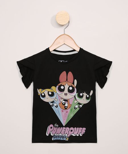 Blusa-Infantil-As-Meninas-Super-Poderosas-com-Babado-na-Manga-Preto-9967706-Preto_1 Blusa-Infantil-As-Meninas-Super-Poderosas-com-Babado-na-Manga-Preto-9967706-Preto_1