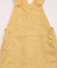 Jardineira-de-Sarja-Infantil-Estampada-de-Flechas-com-Bolsos-Amarelo-9969138-Amarelo_4