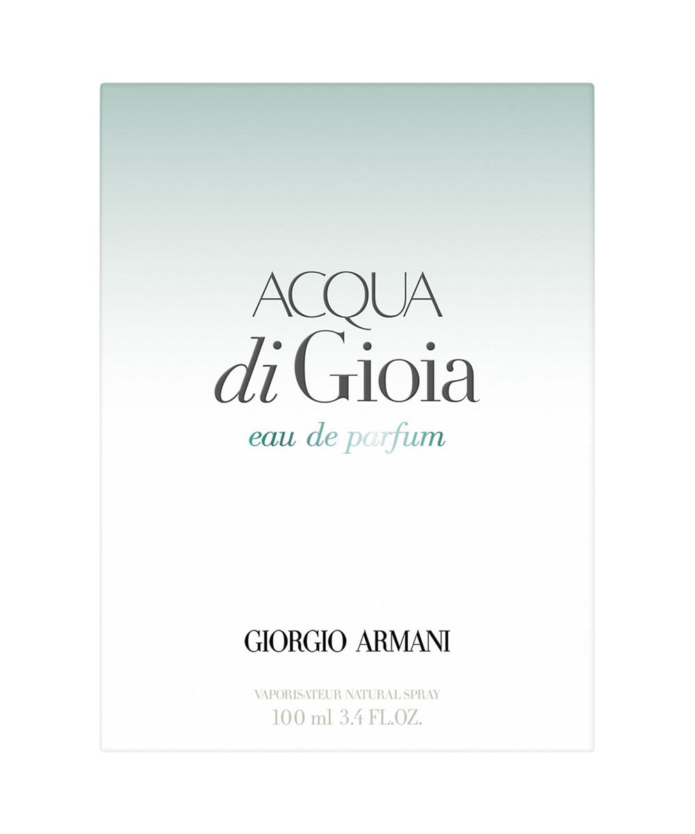 Kit Giorgio Armani Acqua Di Gioia Feminino Eau de Parfum 100ml Único