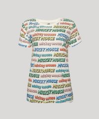 T-Shirt-Feminina-Mindset-Mickey-Mouse-Estampada-Manga-Curta-Decote-Redondo-Off-White-9977030-Off_White_6