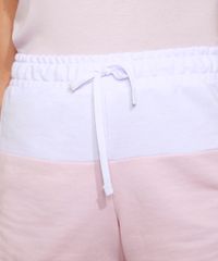 Short-de-Moletom-Feminino-Running-Cintura-Media-Bicolor-com-Cordao-Rosa-9973982-Rosa_5