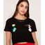 Camiseta-Feminina-Cropped-Ursinhos-Carinhosos-Manga-Curta-Preta-9976094-Preto_1
