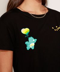 Camiseta-Feminina-Cropped-Ursinhos-Carinhosos-Manga-Curta-Preta-9976094-Preto_5