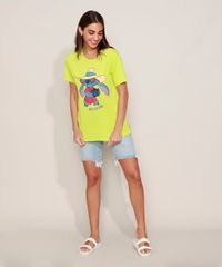 Camiseta-Feminina-Lilo-e-Stitch-Manga-Curta-Verde-9960131-Verde_6