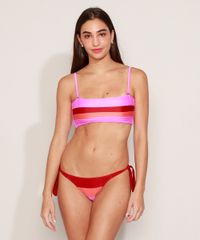 Biquini-Calcinha-Tanga-Recortes-com-Faixa-Para-Amarrar-e-Protecao-UV50--Vermelho-9966988-Vermelho_3
