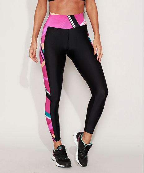Calca-Legging-Feminina-Esportiva-Ace-com-Recortes-Estampados-Geometrico-Preta-9968022-Preto_1