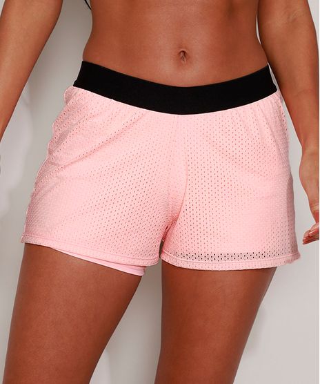 Short-Feminino-Esportivo-Ace-Running-com-Furos-Rose-9975551-Rose_1