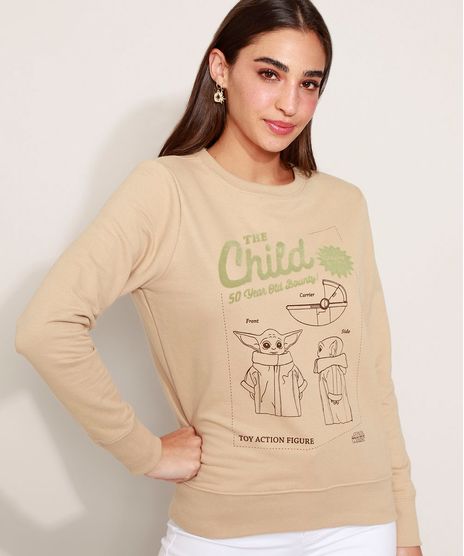 Blusao-de-Moletom-Feminino--The-Child--Mandalorian-Bege-9971293-Bege_1