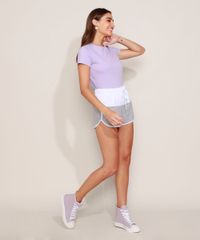 Short-de-Moletom-Feminino-Running-Cintura-Media-Bicolor-com-Cordao-Cinza-Mescla-Claro-9973982-Cinza_Mescla_Claro_6