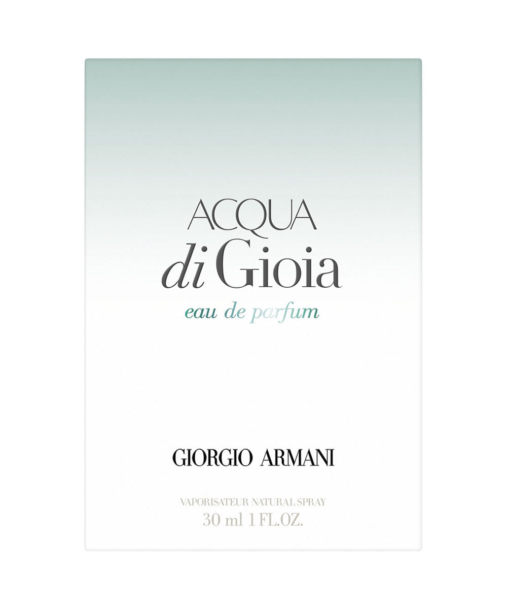 Perfume Giorgio Armani Acqua Di Gioia Feminino Eau de Parfum 30ml Único