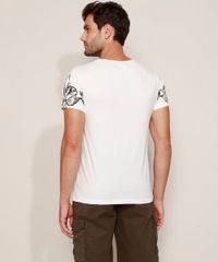 Camiseta-Masculina-Slim-Arabescos-Manga-Curta-Gola-Careca-Branca-9961987-Branco_2