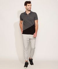 Calca-Masculina-Jogger-Slim-Chino-Texturizada-com-Linho-Cinza-Mescla-Claro-9963697-Cinza_Mescla_Claro_3