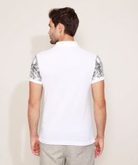 Polo-Masculina-Slim-Arabescos-Manga-Curta-Branco-9968276-Branco_2