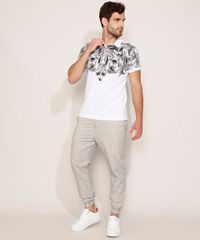 Polo-Masculina-Slim-Arabescos-Manga-Curta-Branco-9968276-Branco_3