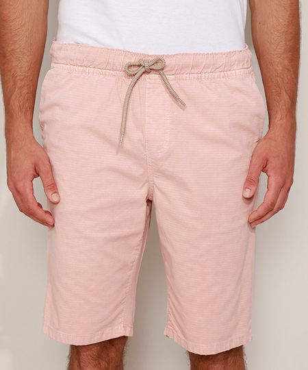 Bermuda-de-Sarja-Masculina-Slim-com-Bolsos-e-Cordoes-Rosa-9970097-Rosa_1 Bermuda-de-Sarja-Masculina-Slim-com-Bolsos-e-Cordoes-Rosa-9970097-Rosa_1