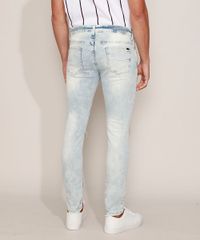 Calca-Jeans-Masculina-Skinny-Destroyed-Azul-Claro-9953435-Azul_Claro_2