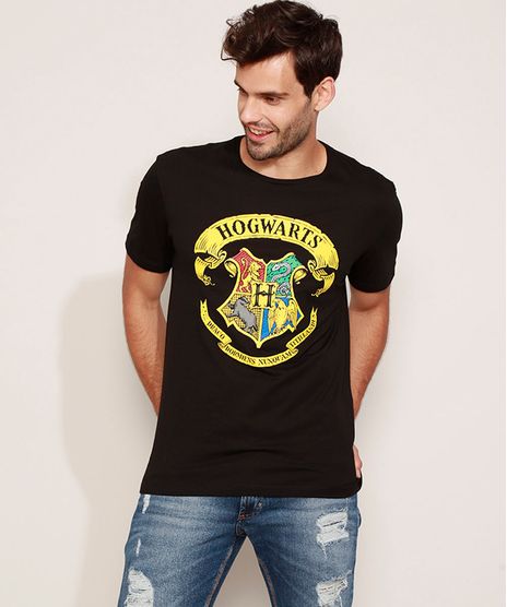 Camiseta-Masculina-Harry-Potter-Manga-Curta-Gola-Careca-Preta-9971307-Preto_1