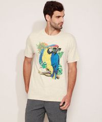 Camiseta-Masculina-Arara-Manga-Curta-Gola-Careca-Bege-Claro-9966912-Bege_Claro_6