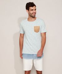 Camiseta-Masculina-Estampada-com-Bolso-de-Suede-Manga-Curta-Gola-Careca-Azul-Claro-9971318-Azul_Claro_3