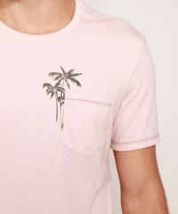 Camiseta-Masculina-Coqueiros-com-Bolso-Manga-Curta-Gola-Careca-Rose-9970542-Rose_6