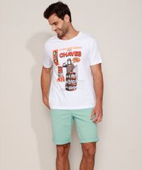 Bermuda-de-Sarja-Masculina-Reta-com-Cordao-Verde-Claro-9976879-Verde_Claro_3